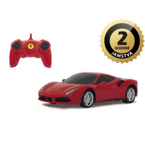 Jamara auto na daljinsko upravljanje Ferrari 488 GTB, crveni 1:24