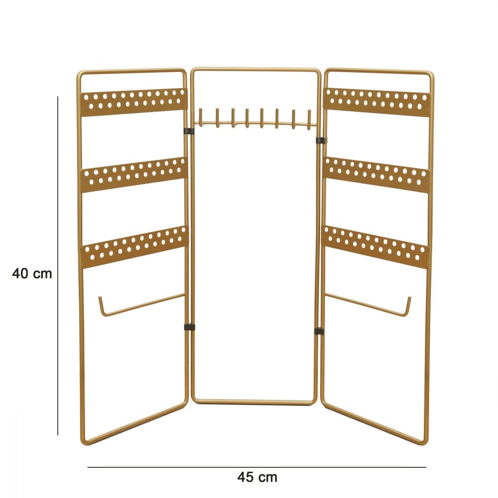 Jewellery stand organizer 241358, colour: gold slika 3