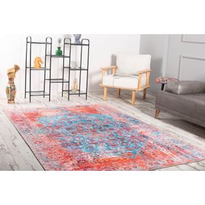 Fusion Chenille - Red AL 228  Multicolor Carpet (140 x 190)