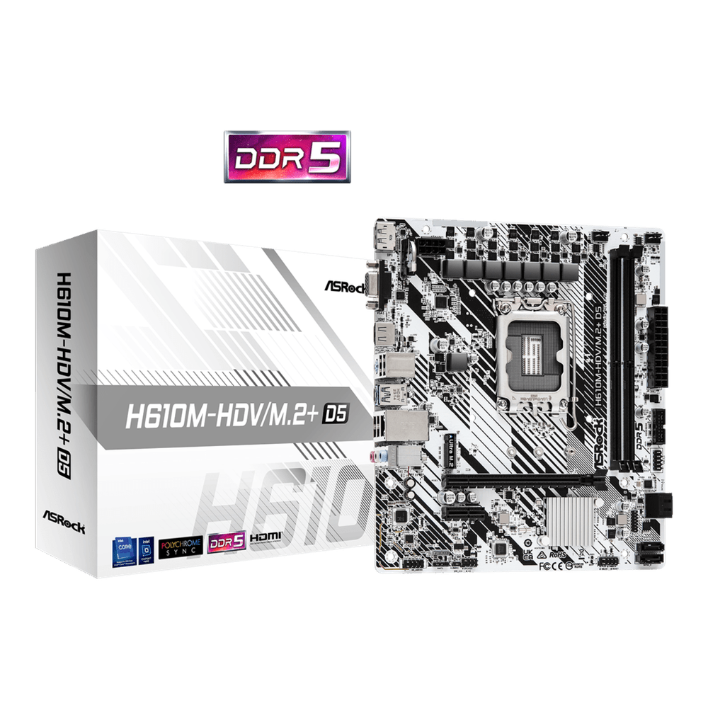 ASROCK MB H610M-HDV/M.2+ D5 slika 1