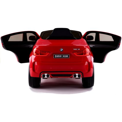 Licencirani BMW X6 crveni - auto na akumulator - NOVI dizajn slika 5