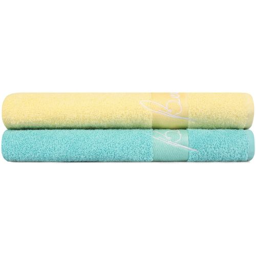 409 - Petrol Blue, Yellow Petrol Blue
Yellow Bath Towel Set (2 Pieces) slika 2