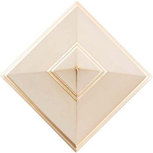 Mauro Ferretti piramida zlatna sa željezom cm 15x15x21 slika 5