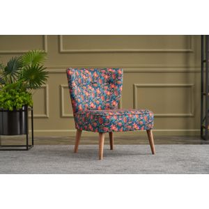 Viola Berjer Nergiz Multicolor Wing Chair