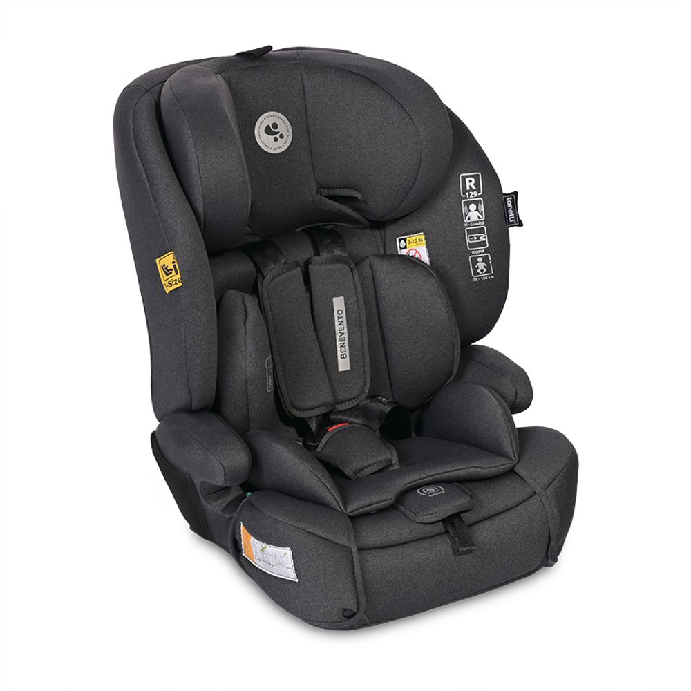 Lorelli Autosjedalica Benevento i-Size Isofix 76-150cm, Black Jasper slika 1