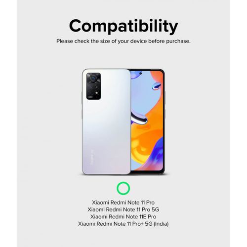 Ringke - Fusion maska za Xiaomi Redmi Note 11 Pro 4G / Note 11 Pro 5G - Clear slika 1