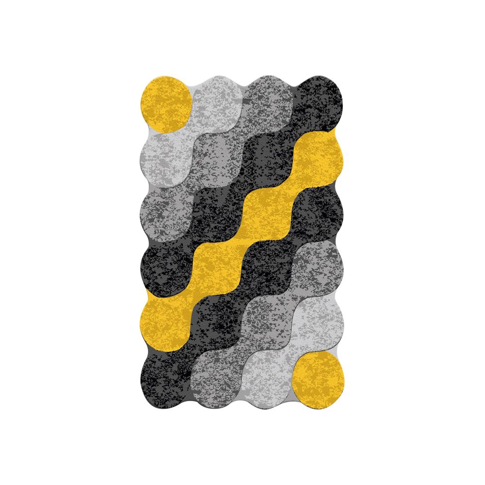 Tanki višebojni tepih  "Circle Djt" (120 x 180) slika 2