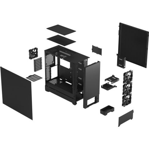 Fractal Design Pop XL Silent Black Solid, FD-C-POS1X-01 Kućište  slika 5