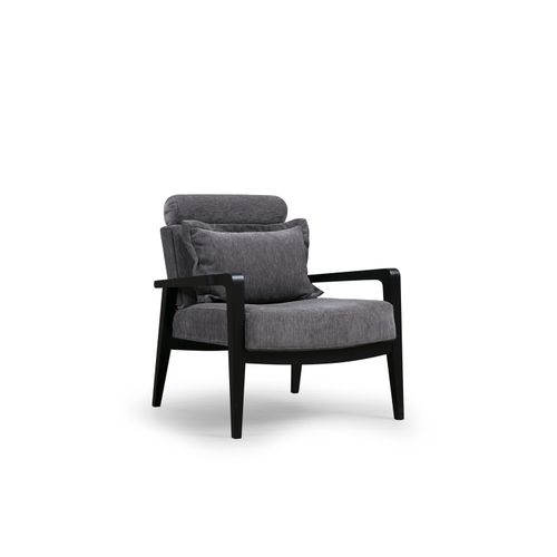 Atelier Del Sofa Fotelja wing APOLLO siva, Apollo - Grey slika 5