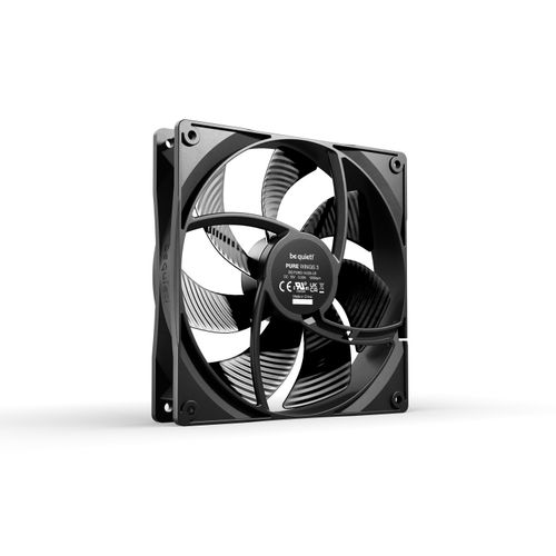 be quiet! BL107 Pure Wings 3 140mm, Fan speed up to 1200rpm, Noise level 21.9 dB, 3-pin connector, Airflow (57.4 cfm / 97.5 m3/h) slika 1