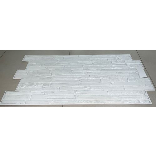 3D zidni panel Quartzite White slika 3