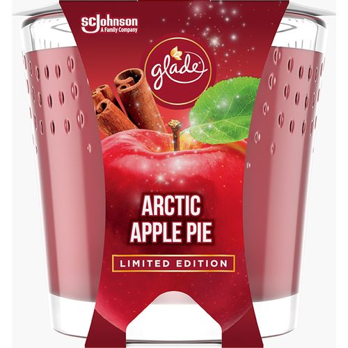Glade mirisna svijeća Arctic Apple Pie 129 g slika 1