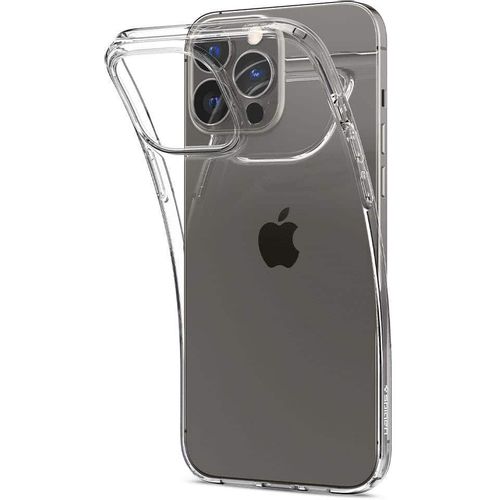 Spigen Liquid Crystal Case prozirna gel maska za iPhone 13 Pro Max slika 3