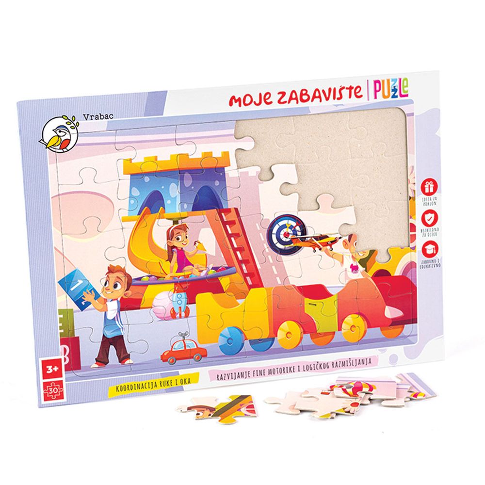 Vrabac Puzzle Fun 30, Moje zabavište slika 2