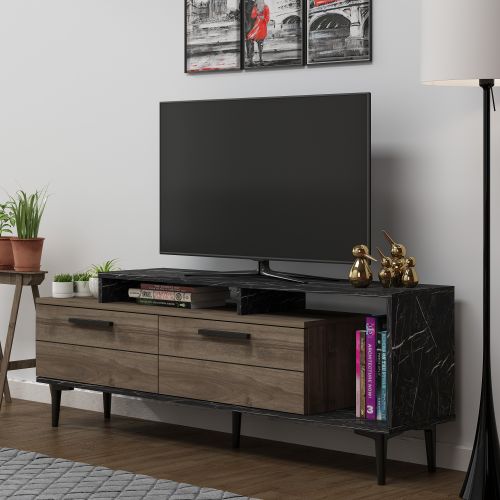 Woody Fashion Stalak za televizor, Niva - Walnut slika 3