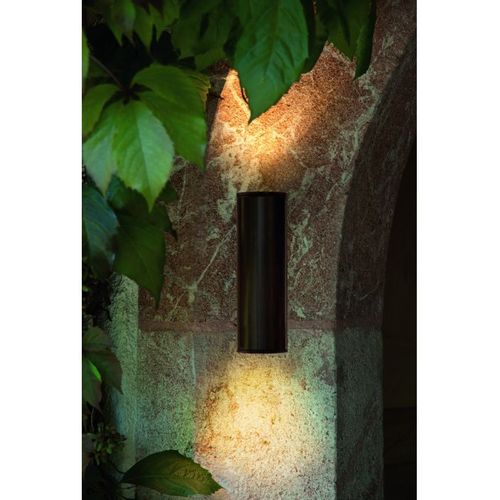 Eglo Riga  spoljna zidna lampa/2, led, gu10, 2x3w, čelik ocinčan/antik smeđa   slika 2