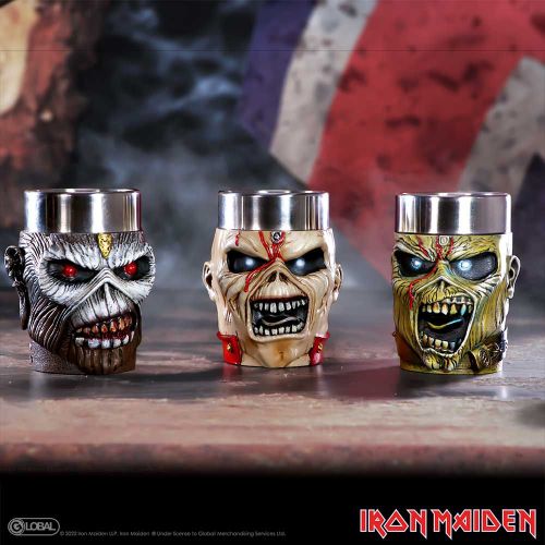 Nemesis Now Iron Maiden Eddie Set Čašica za Rakiju 9 cm slika 6