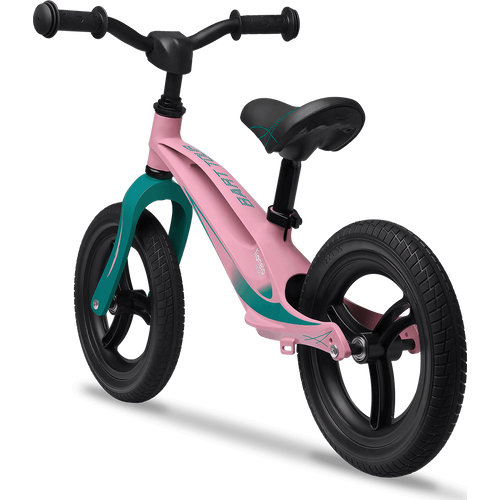 Lionelo Dečiji Bicikl bez Pedala BART TOUR PINK BUBBLE GUM 12" (od 2god/do 30kg) slika 2