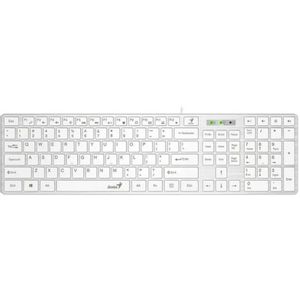 GENIUS SlimStar 126 USB YU bela tastatura