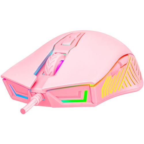 Rampage gaming miš smx-g68 roze slika 2