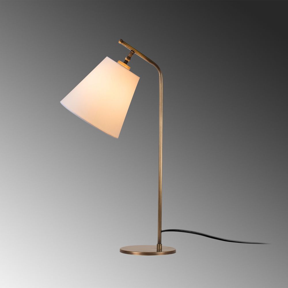 Salihini - MR-622 Bijela Vintage Stolna Lampa slika 6