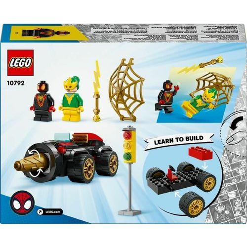 Igra Gradnje Lego Marvel Spidey and His Extraordinary Friends 10792 Drill Vehicle Pisana slika 2