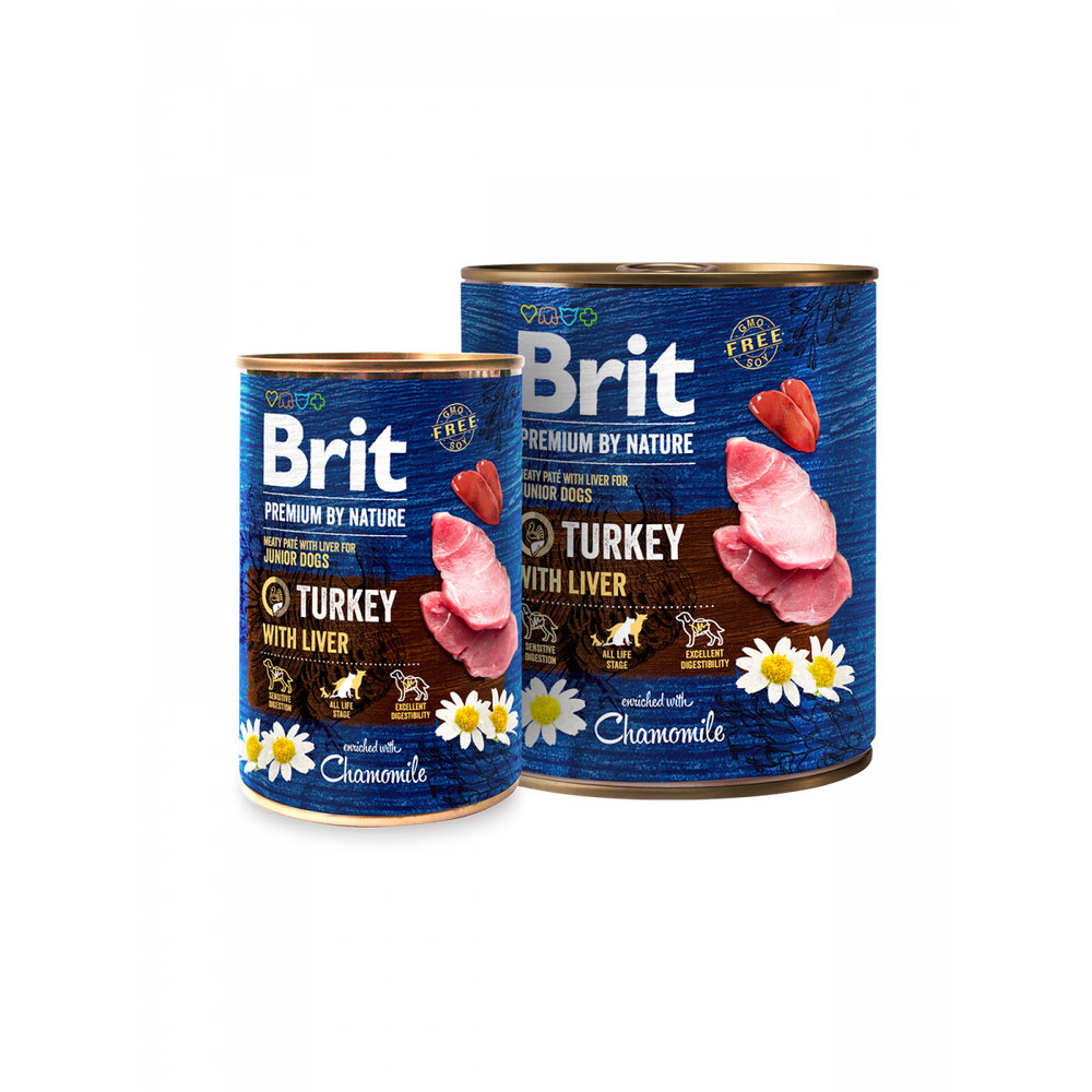 Brit Premium by Nature puretina s jetrom, konzerva slika 1