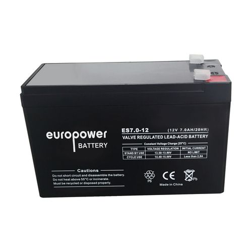 Baterija za UPS 12V 7Ah XRT EUROPOWER slika 2