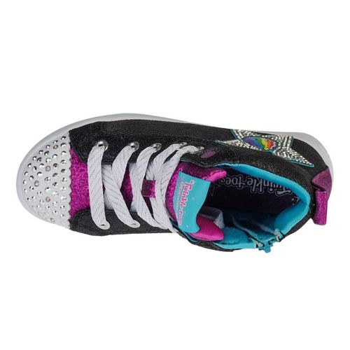 Skechers Twi-Lites Patch Cuties Dječje Tenisice - Siva slika 3