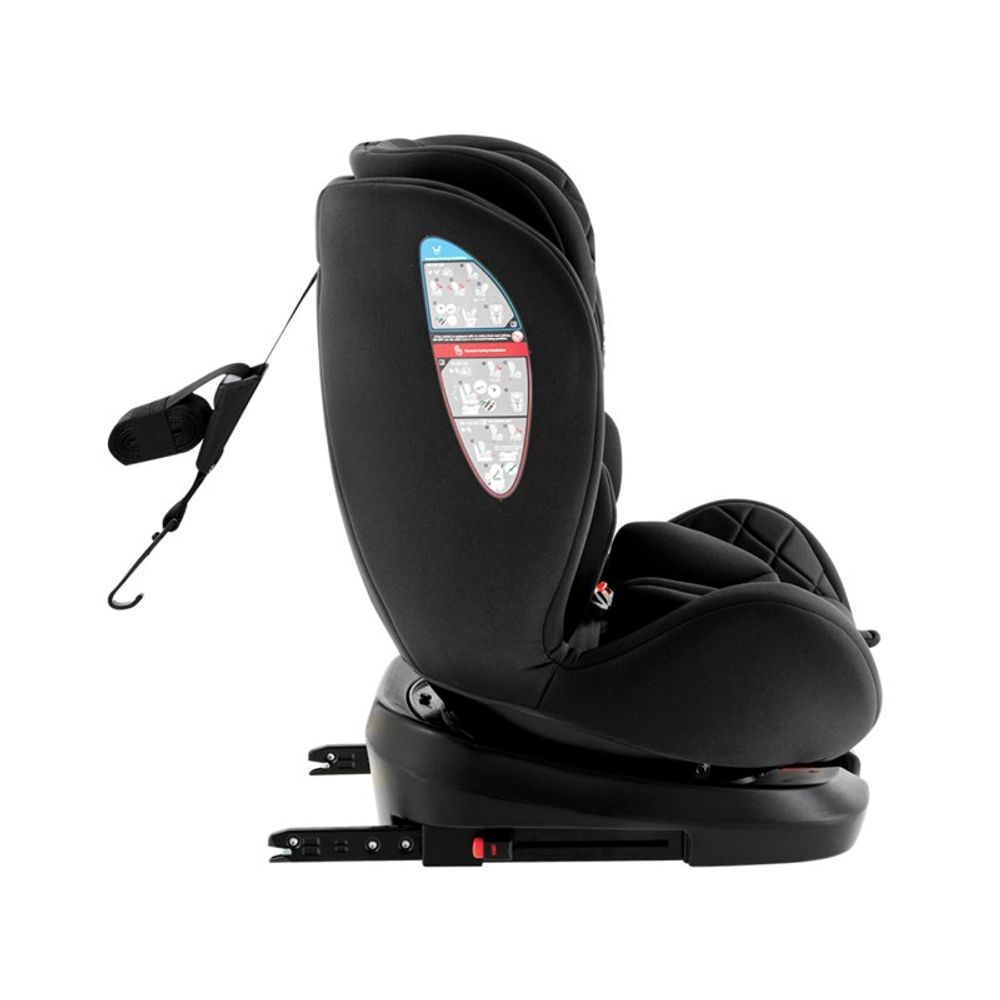 Kikka Boo Rotirajuća autosjedalica i-Trip i-Size 0-36kg Isofix Grey slika 2