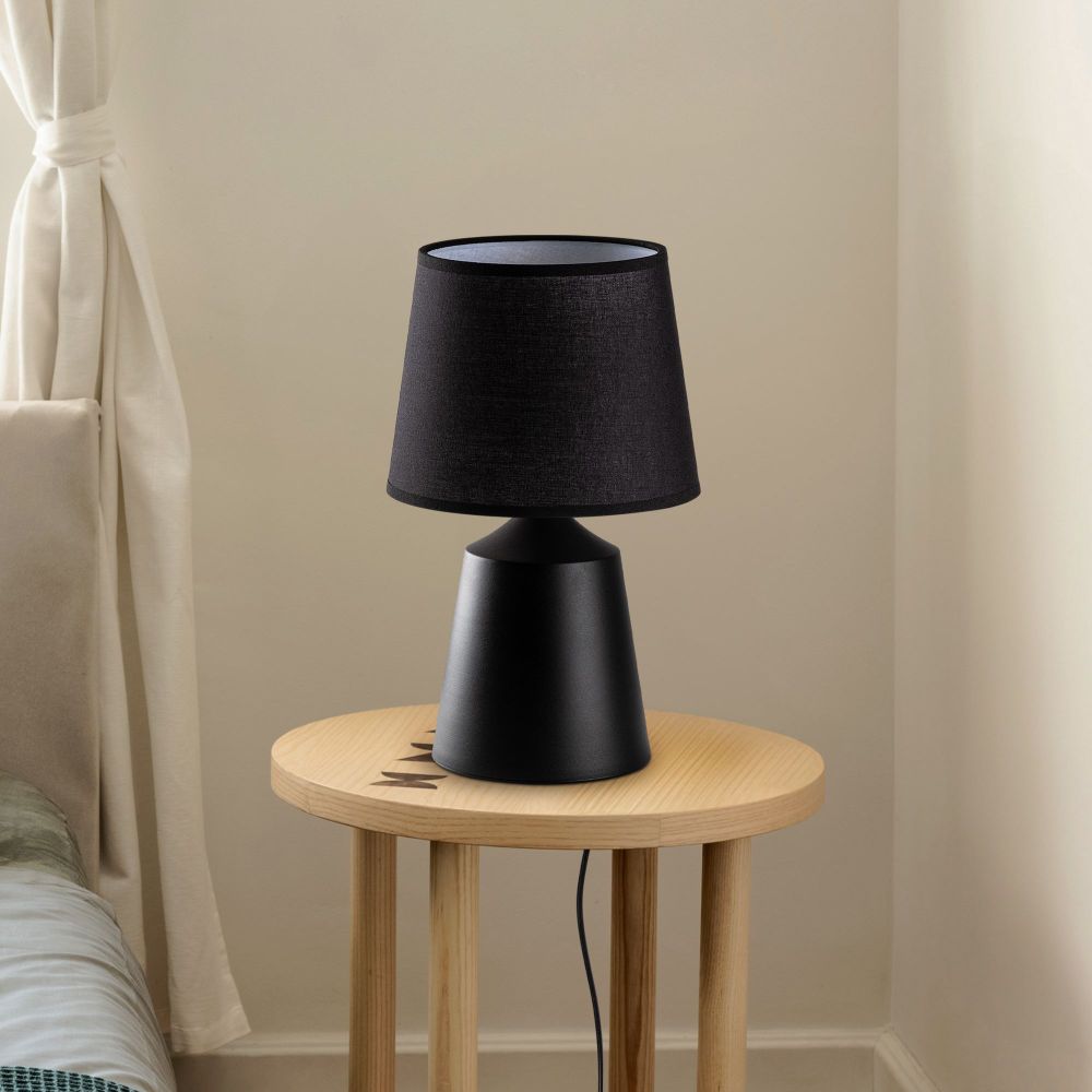 Crna Stolna Lampa Drop - 15490 slika 2