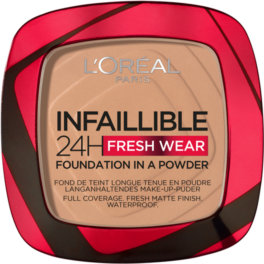 L'Oréal Paris Infallible Fresh Wear 24H Kompaktni puder u kamenu 220 Sand 9g slika 1