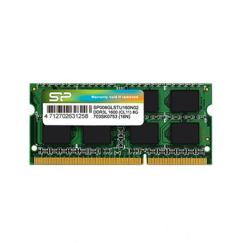 RAM SODIMM DDR3 Silicon Power 8GB 1600MHz SP008GLSTU160N02 slika 1