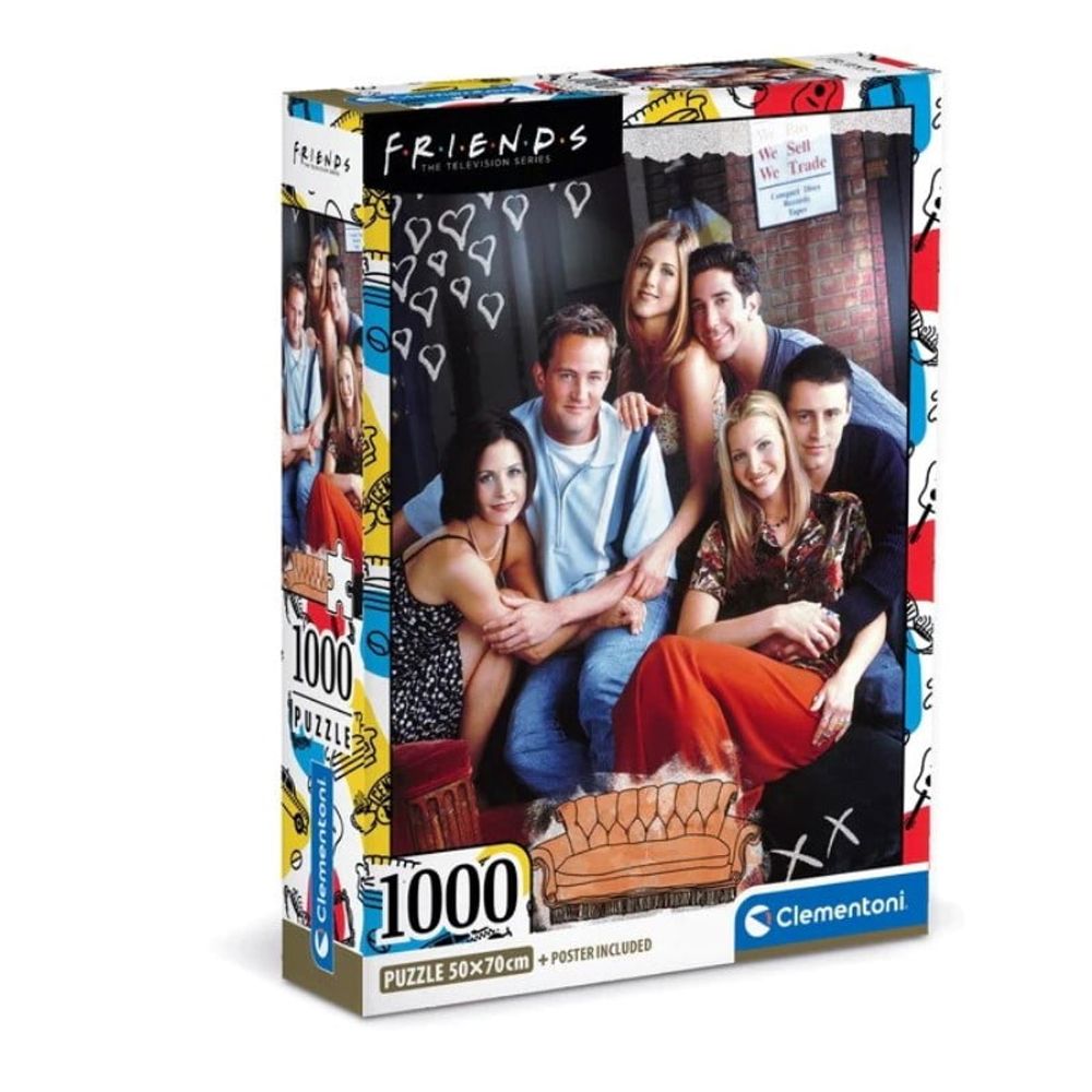 Clementoni Puzzle CL39711 Friends 1000kom slika 1