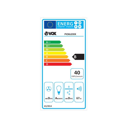 VOX kuhinjska napa PIO6L03IX  slika 5