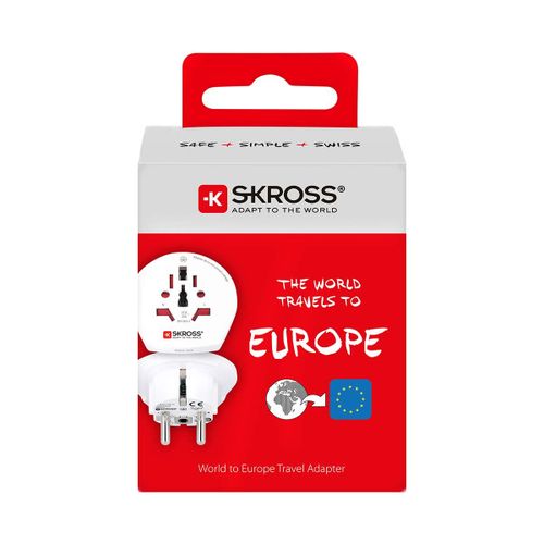 Travel adapter SKR1500211E univerzalni Svetski na Evropski 13A slika 5