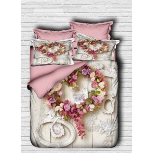 128 Pink
White
Green Double Duvet Cover Set