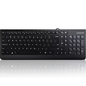 Lenovo 51B37255/BK USB Calliope Gen2 Slim Keyboard, AccuType, full size, UK, Black, OEM