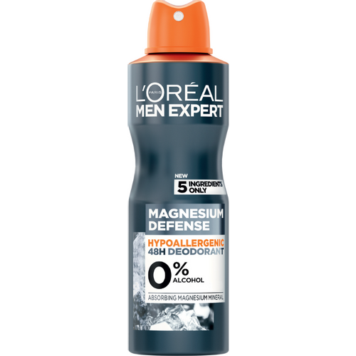 L'Oreal Paris Men Expert Magnesium Defense dezodorans u spreju 150ml slika 1