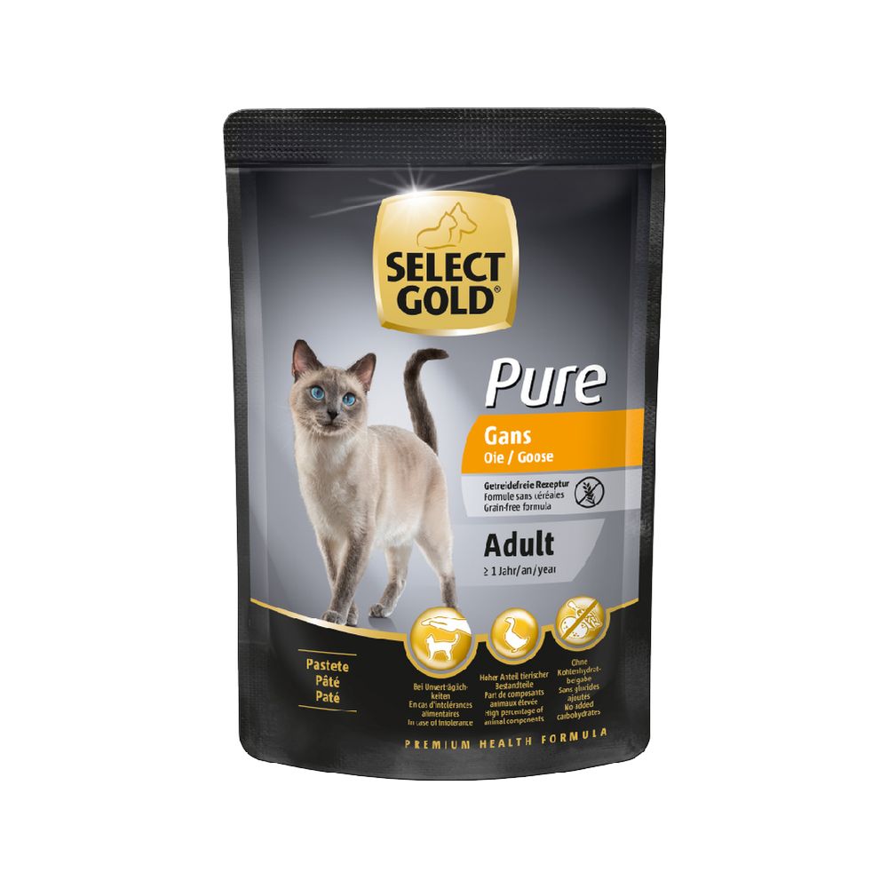 Select Gold Cat Adult pašteta guska 85 g slika 1