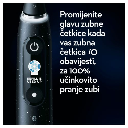 Oral-B električna četkica iO10 COSMIC BLACK slika 5