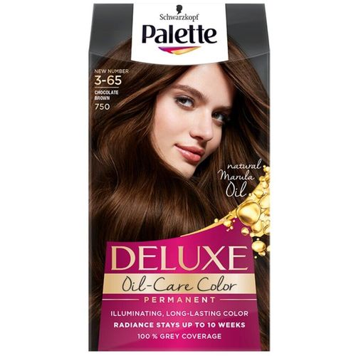 Palette Deluxe Farba Za Kosu 3-65 (750) Čokoladno Smeđa  slika 1