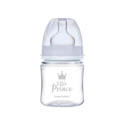 Canpol baby flašica 120ml široki vrat, pp - royal baby - plava slika 1