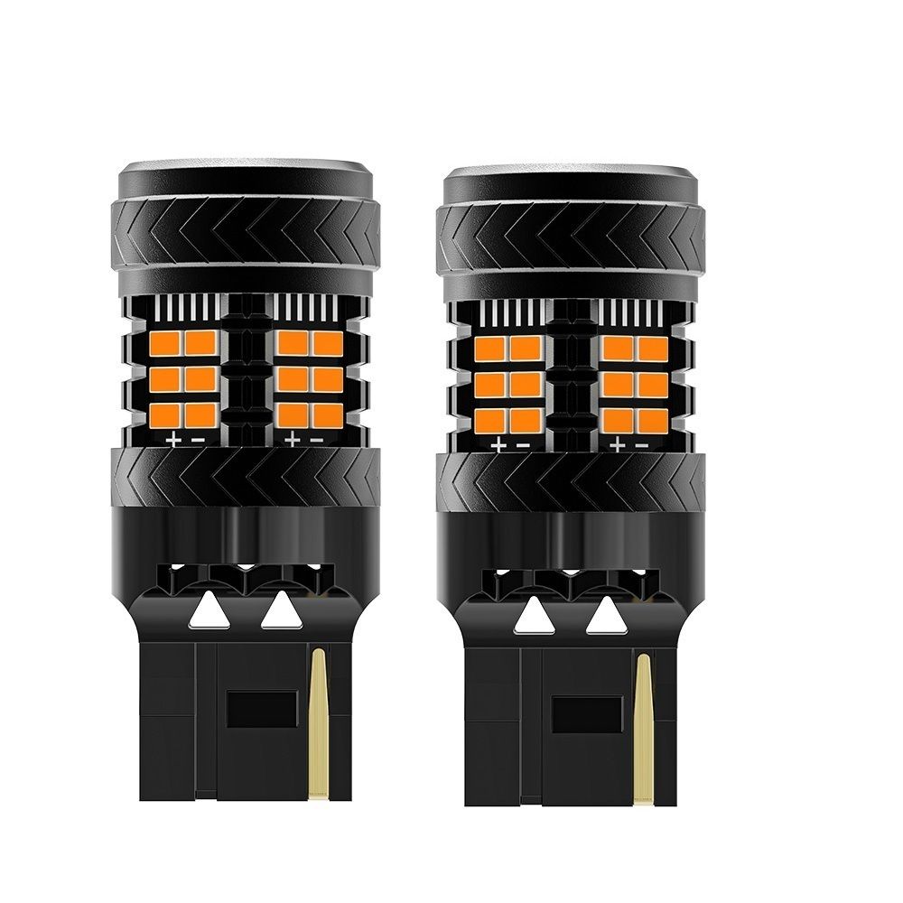 SIJALICE LED DIODE T20 W21W ORANGE CANBUS (YOBIS) slika 1