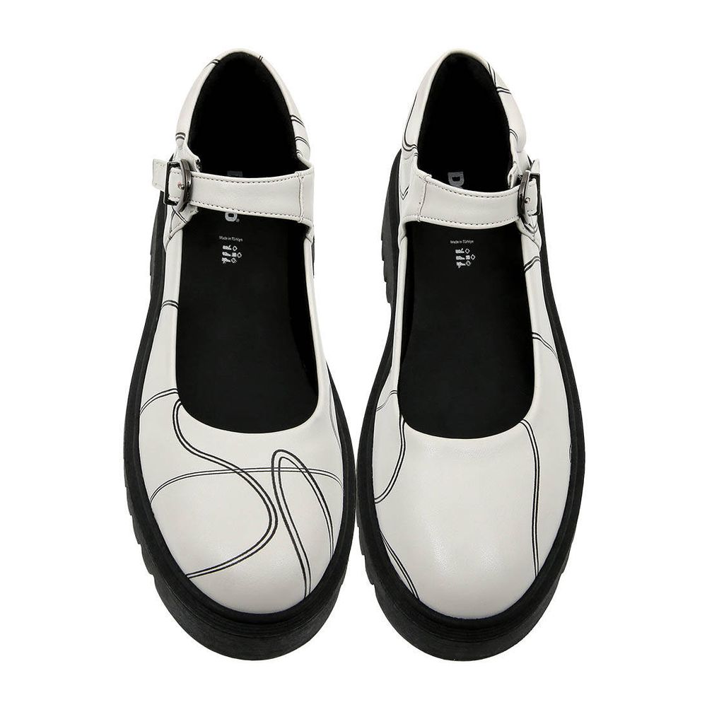 DOGO Cipele Mary Jane Wavy Path slika 9