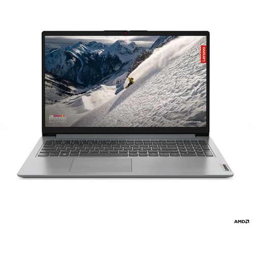 Laptop Lenovo Ideapad 1 82VG005JSC, R5-7520U, 16GB, 1TB, 15,6" FHD, NoOS, sivi slika 1