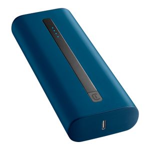 Cellularline prijenosni punjač Thunder 20.000 mAh plavi