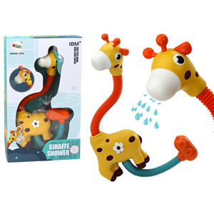 Igračka - Žuta žirafa za kupanje - Tuš / prskalica
