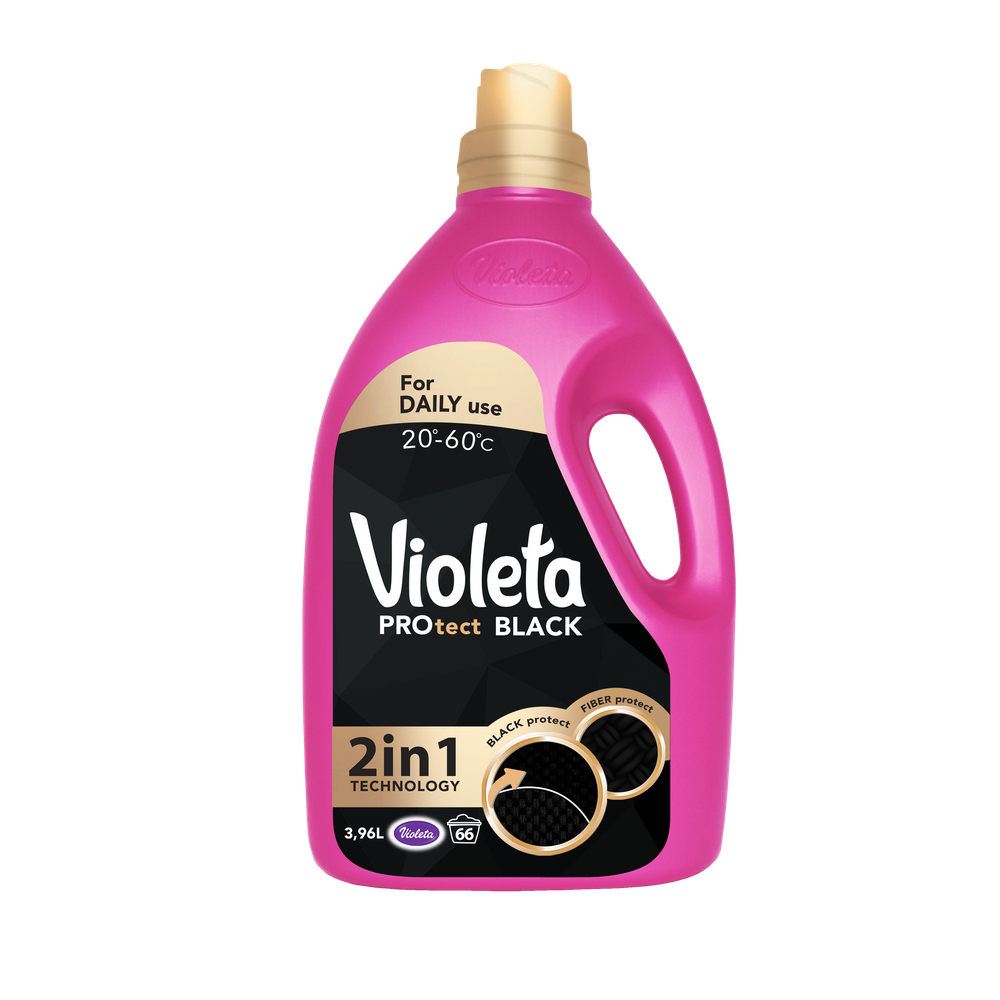 Violeta Tečni deterdžent za pranje veša Protect Black 3,96lit 66 pranja slika 1