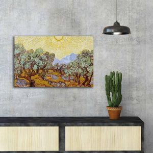 FAMOUSART-115 Multicolor Decorative Canvas Painting